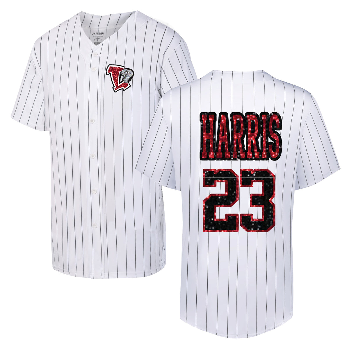 Lugnuts - Louisiana Lugnuts Black Edition Custom Jersey