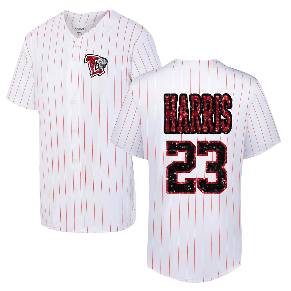 Lugnuts - Louisiana Lugnuts Red Edition Custom Jersey